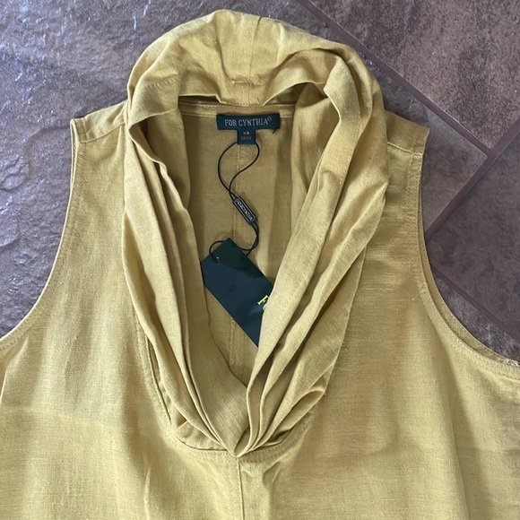 + FORCYNTHIA + Linen Blend Maxi Dress - Picture 5 of 8